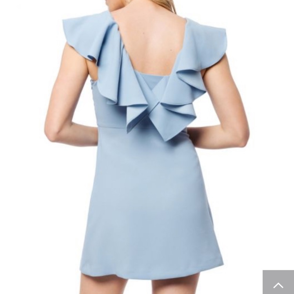 Size 2 BCBGeneration draped back dress